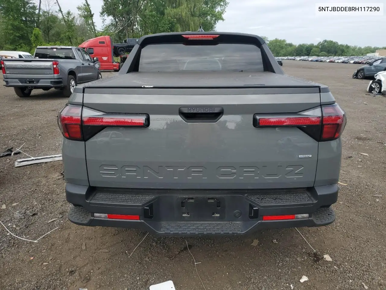 2024 Hyundai Santa Cruz Sel VIN: 5NTJBDDE8RH117290 Lot: 59806715