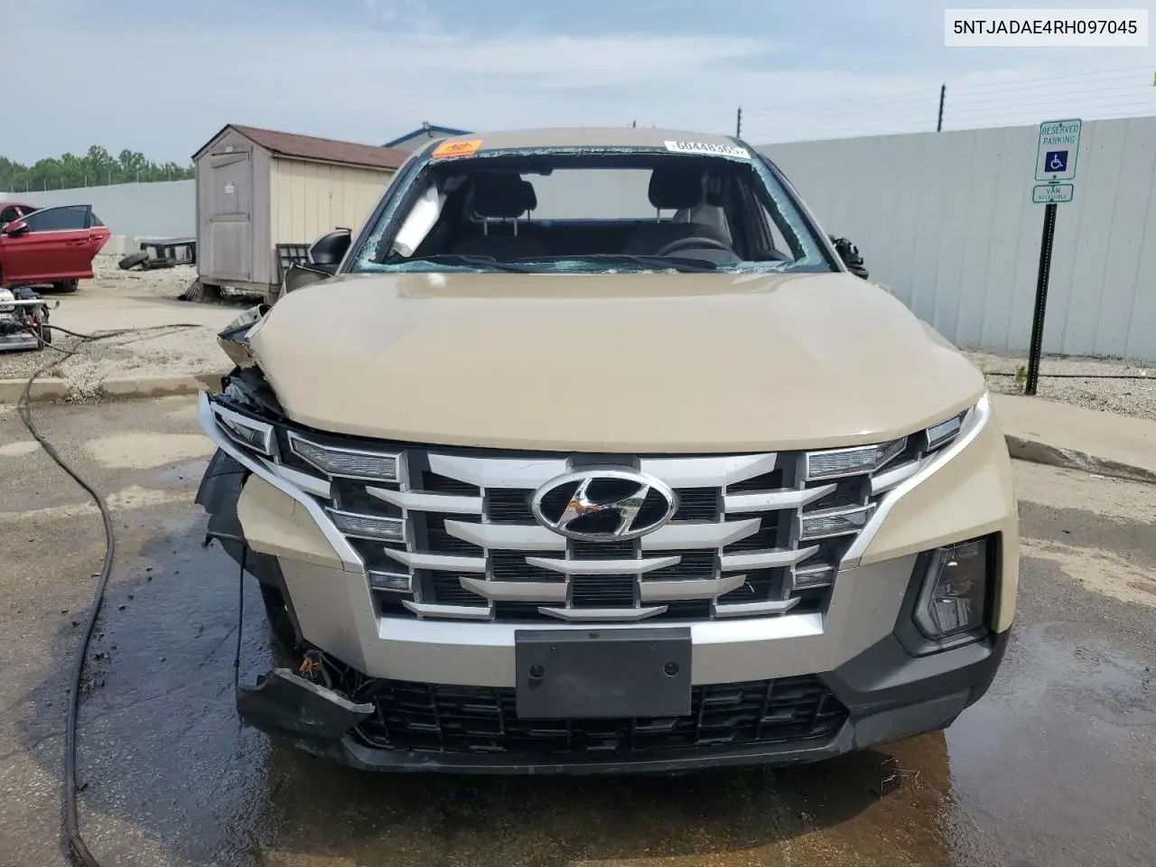 2024 Hyundai Santa Cruz Se VIN: 5NTJADAE4RH097045 Lot: 60448365