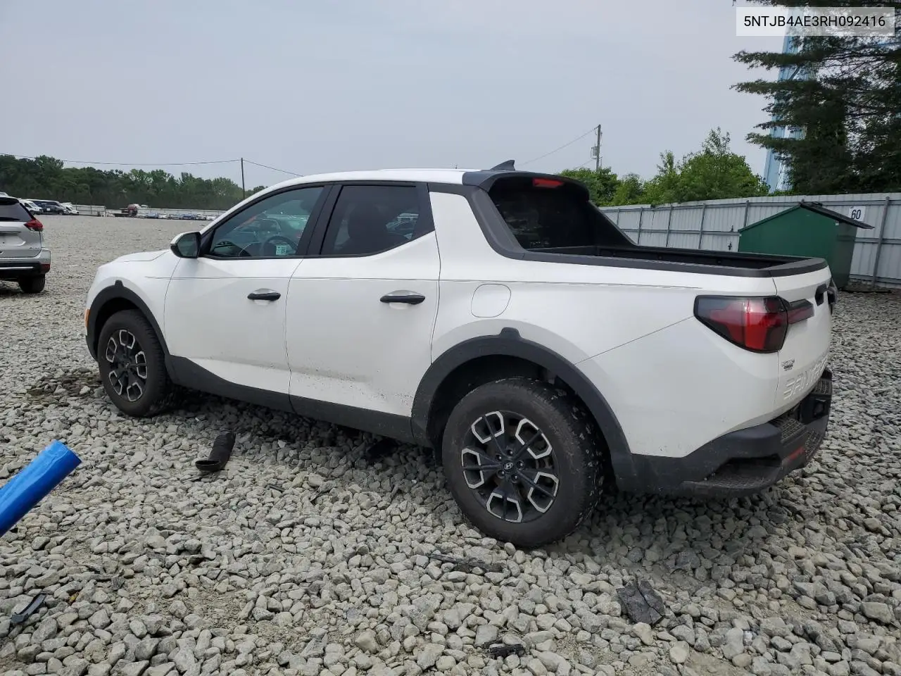 2024 Hyundai Santa Cruz Sel VIN: 5NTJB4AE3RH092416 Lot: 60842775