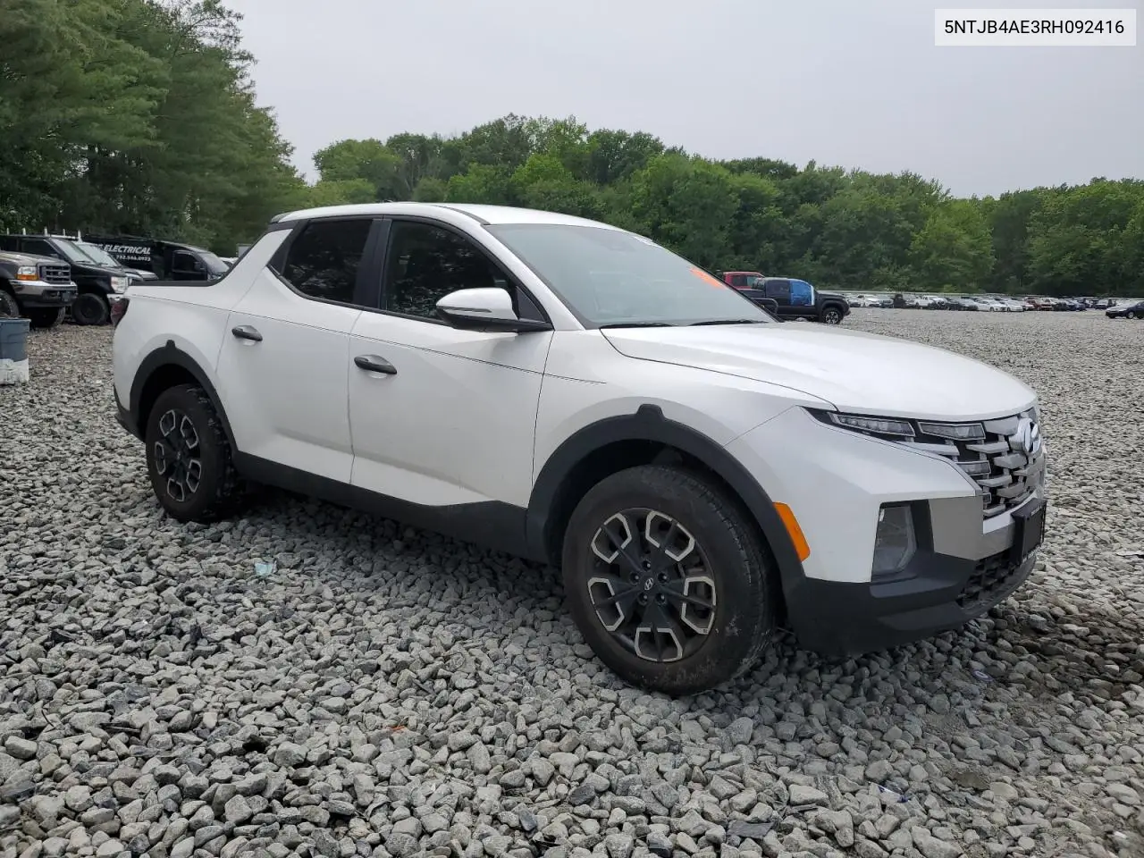 2024 Hyundai Santa Cruz Sel VIN: 5NTJB4AE3RH092416 Lot: 60842775