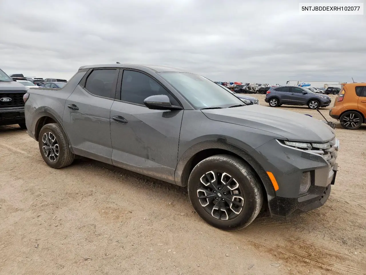 2024 Hyundai Santa Cruz Sel VIN: 5NTJBDDEXRH102077 Lot: 60902105