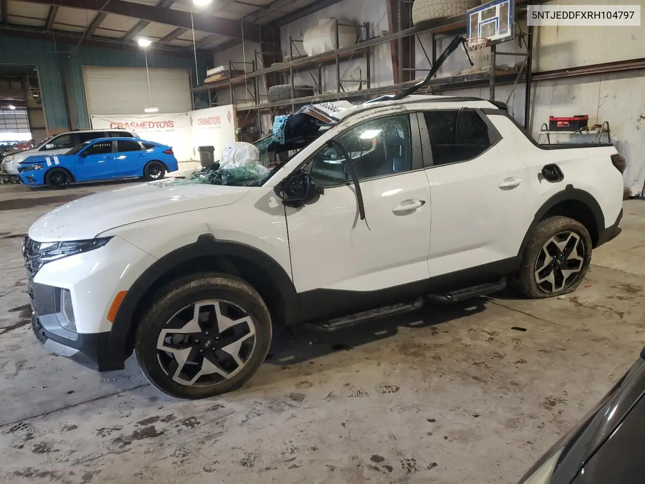 2024 Hyundai Santa Cruz Limited VIN: 5NTJEDDFXRH104797 Lot: 61363685