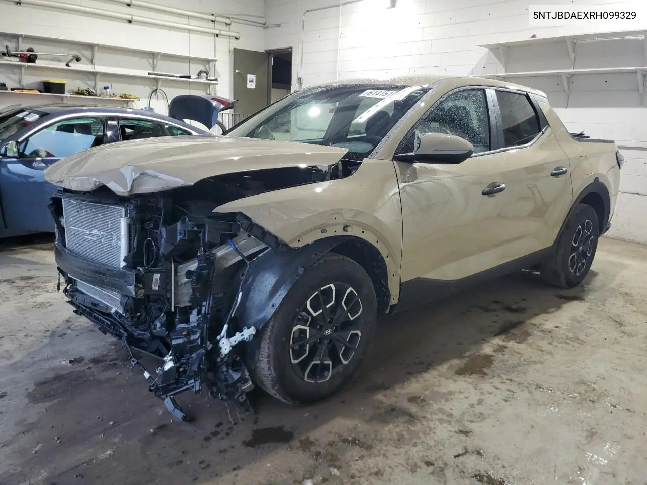 2024 Hyundai Santa Cruz Sel VIN: 5NTJBDAEXRH099329 Lot: 61415105