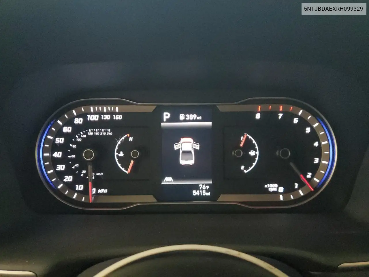 2024 Hyundai Santa Cruz Sel VIN: 5NTJBDAEXRH099329 Lot: 61415105
