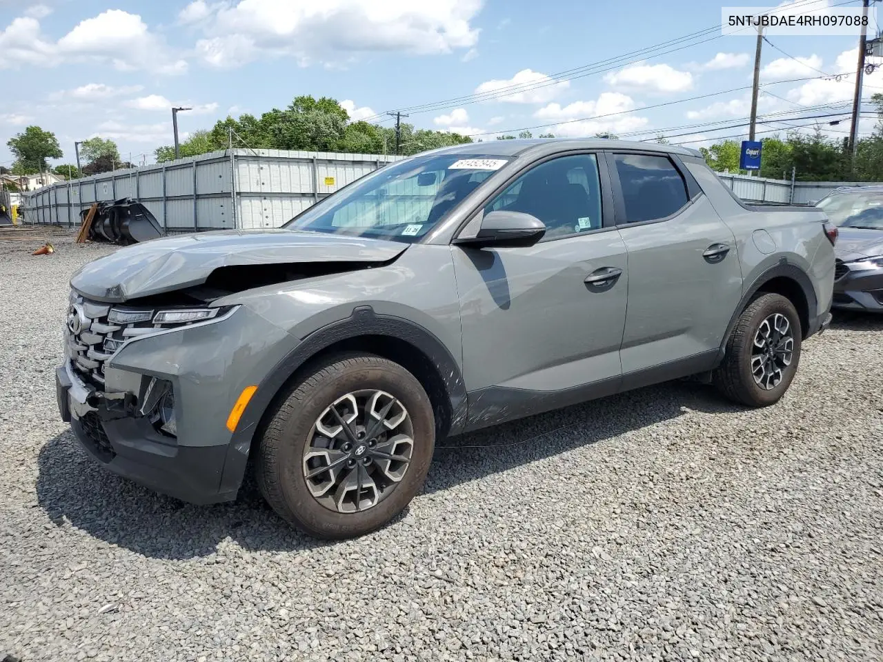 2024 Hyundai Santa Cruz Sel VIN: 5NTJBDAE4RH097088 Lot: 61452945