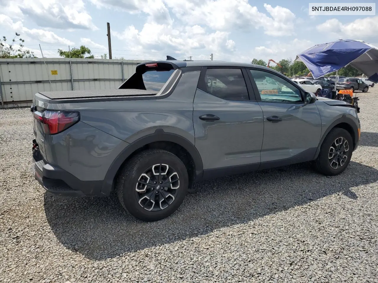 2024 Hyundai Santa Cruz Sel VIN: 5NTJBDAE4RH097088 Lot: 61452945