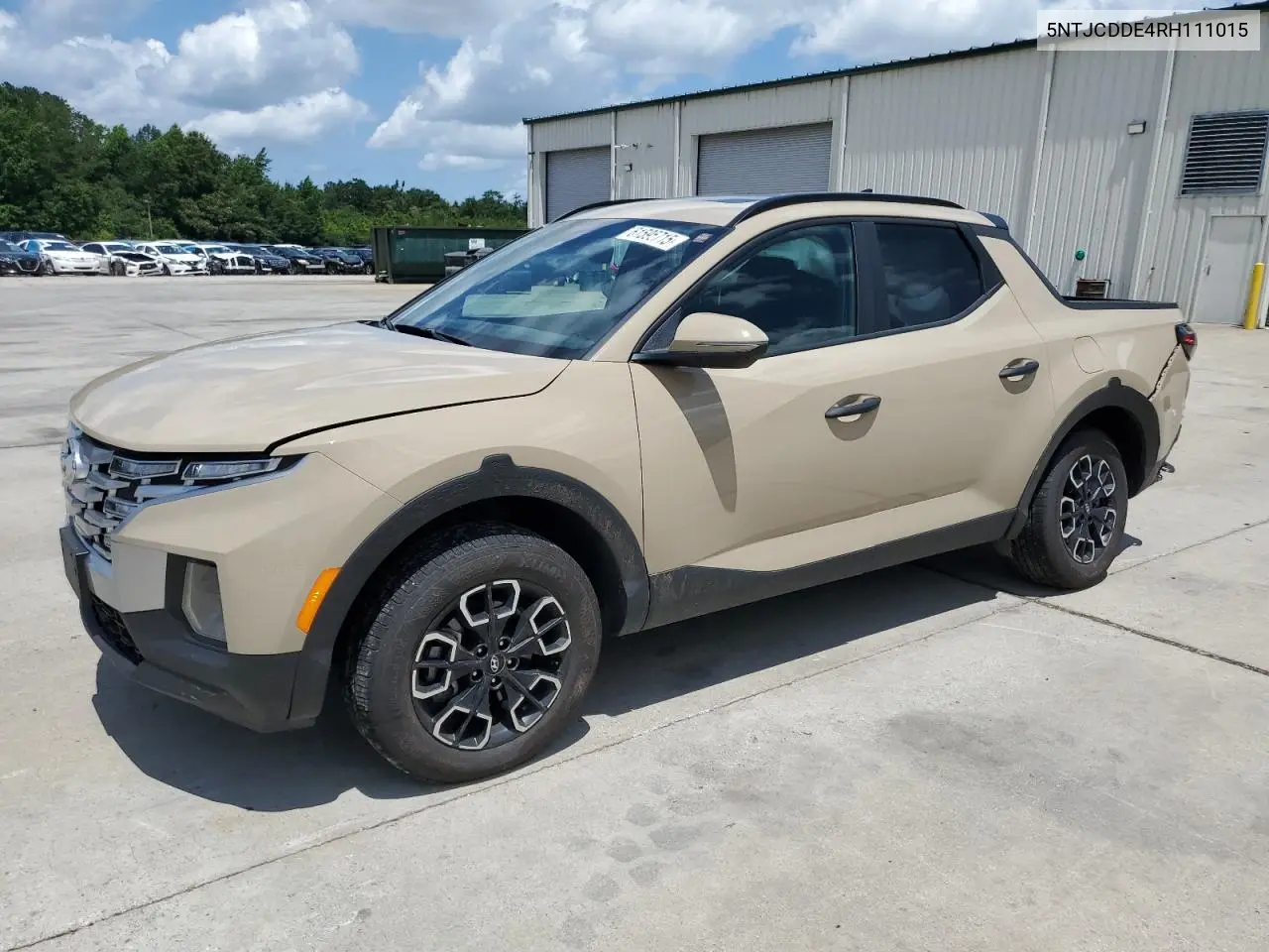 2024 Hyundai Santa Cruz Sel VIN: 5NTJCDDE4RH111015 Lot: 61595715