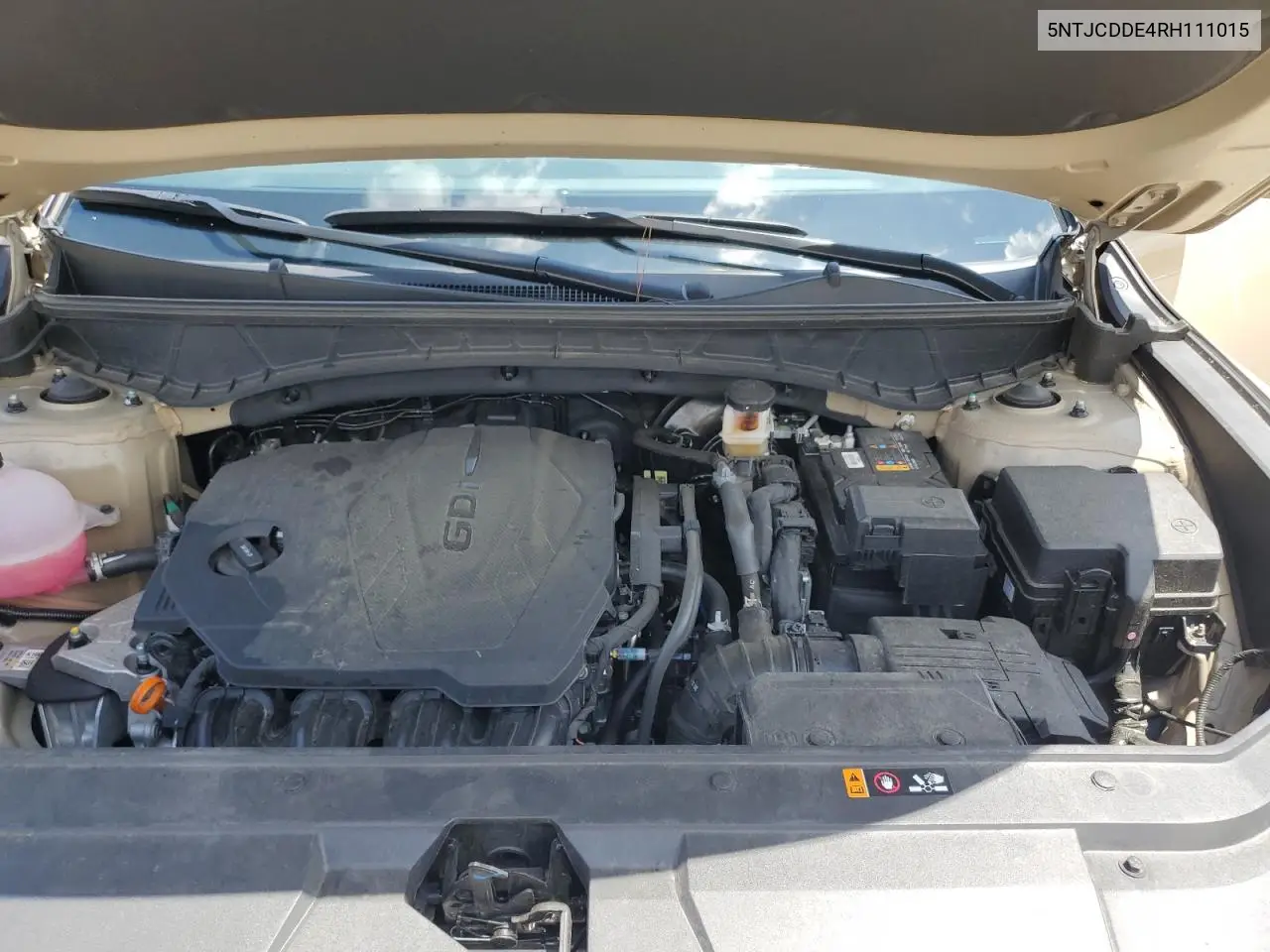 2024 Hyundai Santa Cruz Sel VIN: 5NTJCDDE4RH111015 Lot: 61595715