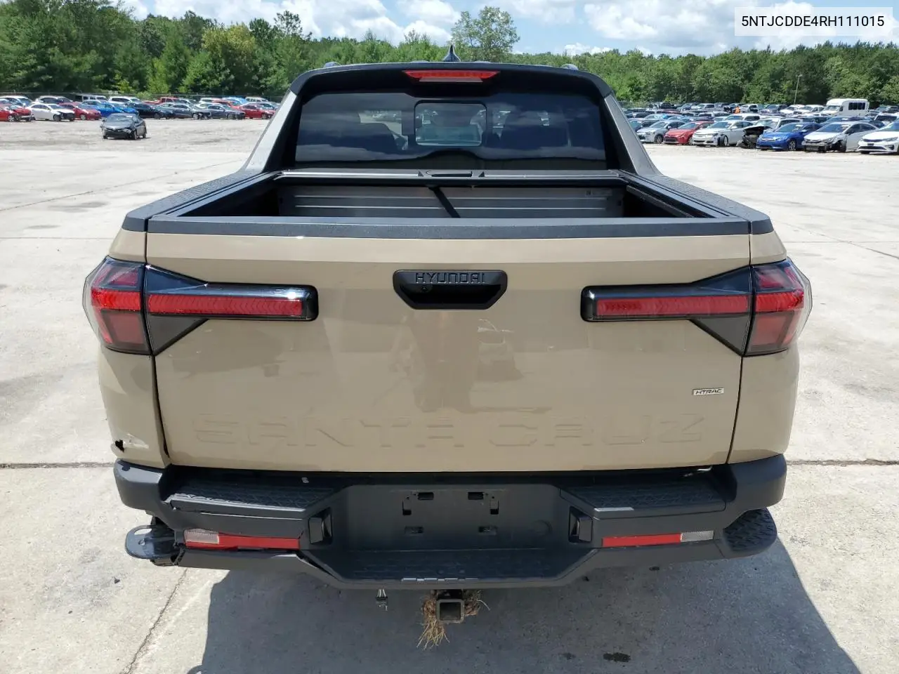 2024 Hyundai Santa Cruz Sel VIN: 5NTJCDDE4RH111015 Lot: 61595715