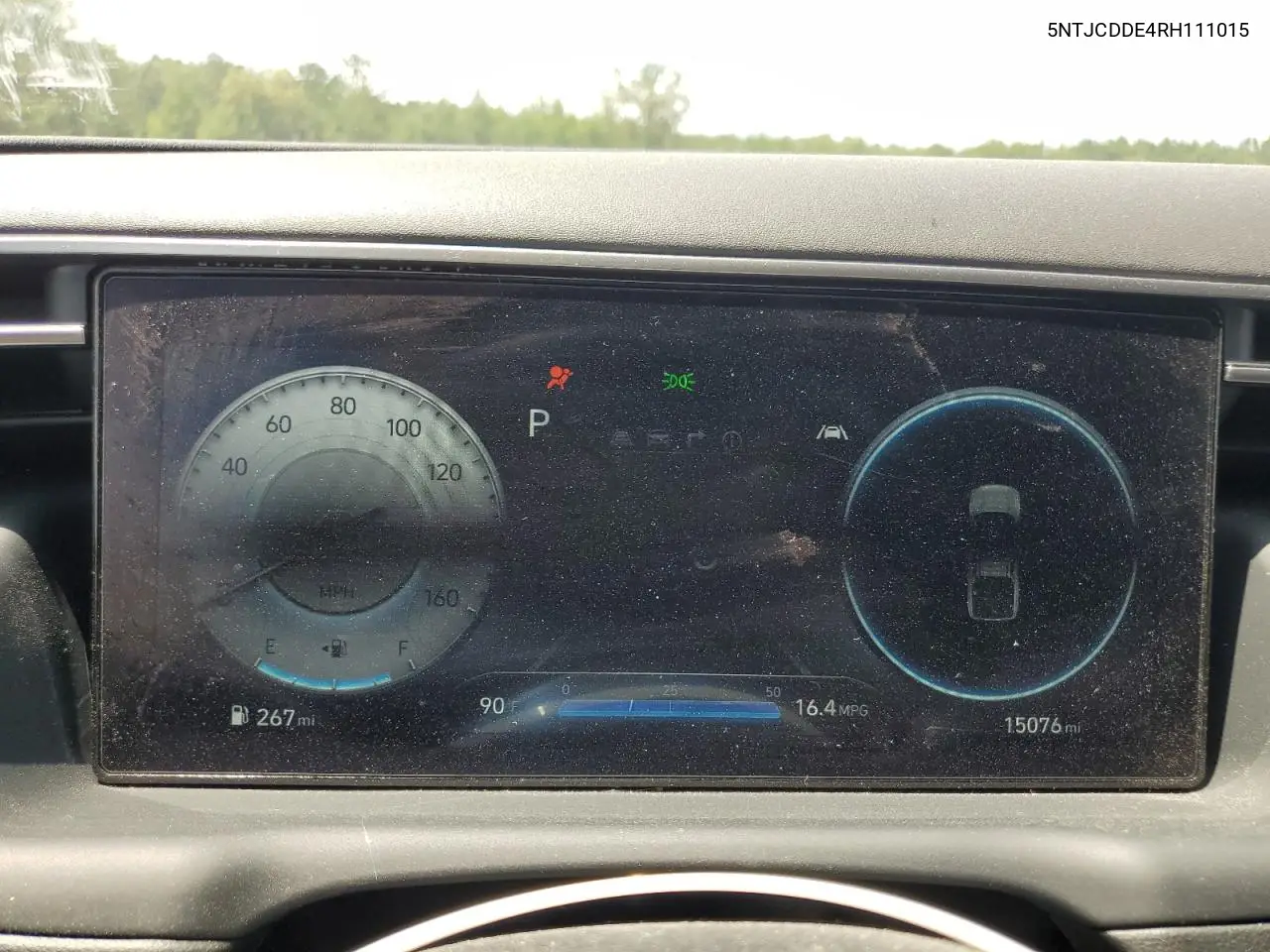 2024 Hyundai Santa Cruz Sel VIN: 5NTJCDDE4RH111015 Lot: 61595715