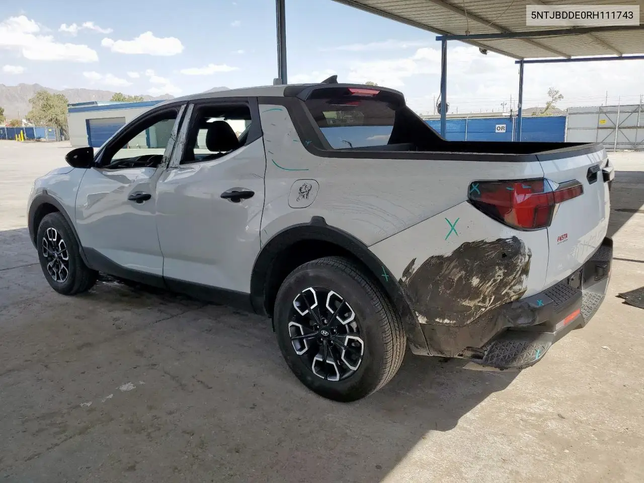 2024 Hyundai Santa Cruz Sel VIN: 5NTJBDDE0RH111743 Lot: 61629365