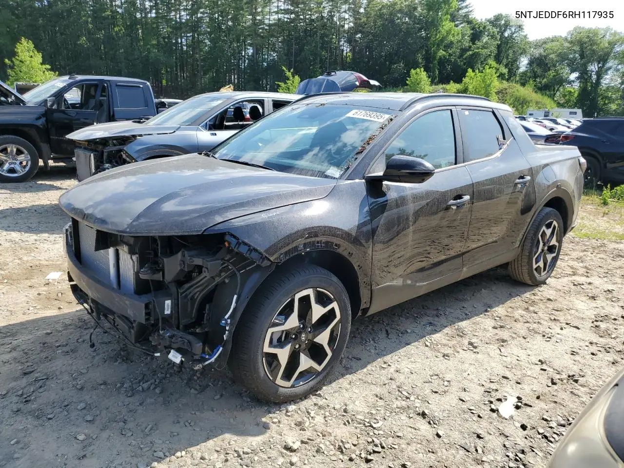 2024 Hyundai Santa Cruz Limited VIN: 5NTJEDDF6RH117935 Lot: 61769395