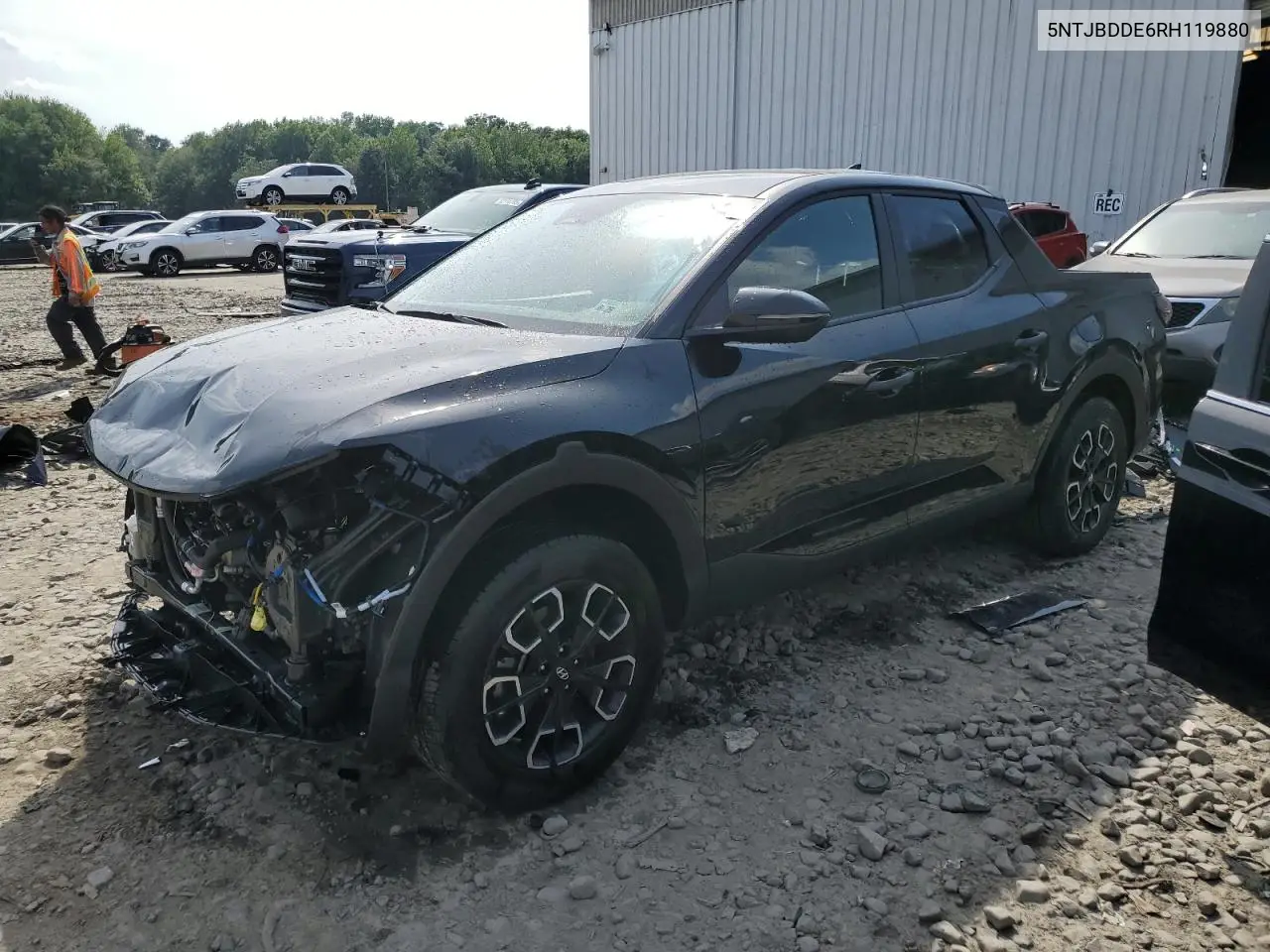 2024 Hyundai Santa Cruz Sel VIN: 5NTJBDDE6RH119880 Lot: 61780195