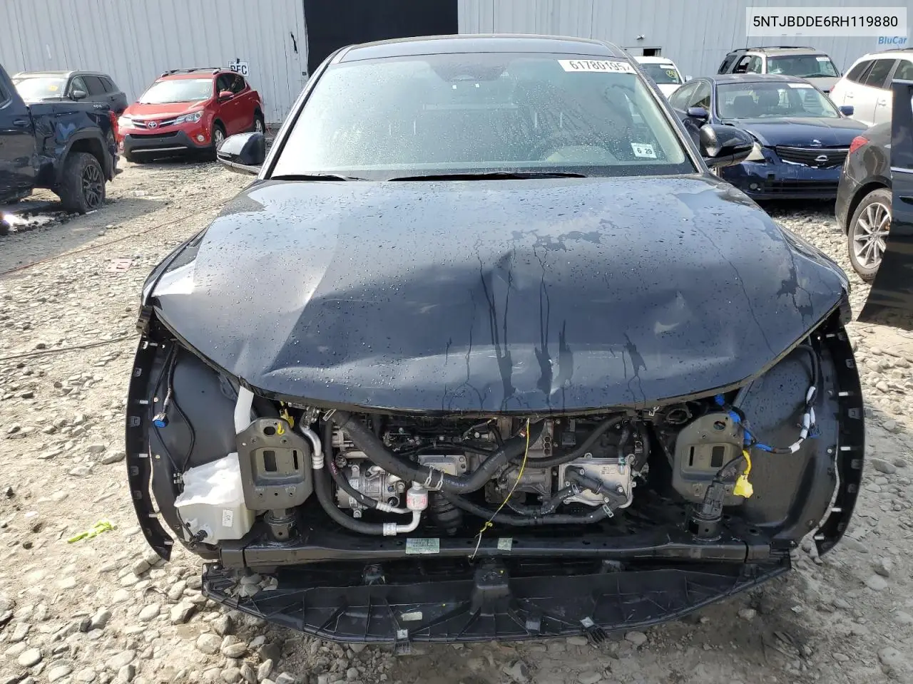 2024 Hyundai Santa Cruz Sel VIN: 5NTJBDDE6RH119880 Lot: 61780195