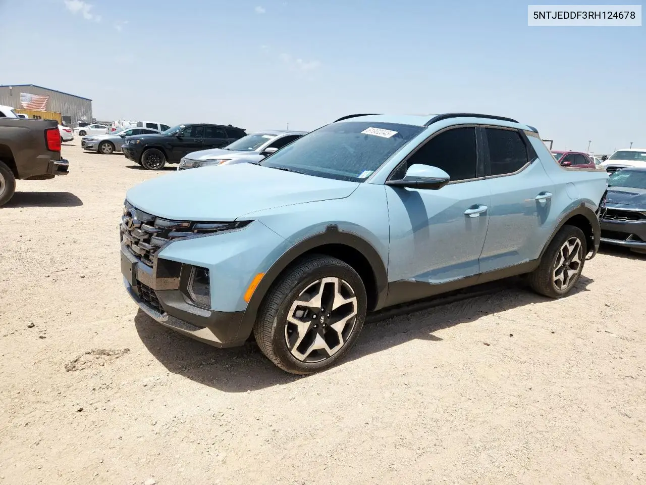 2024 Hyundai Santa Cruz Limited VIN: 5NTJEDDF3RH124678 Lot: 61902045