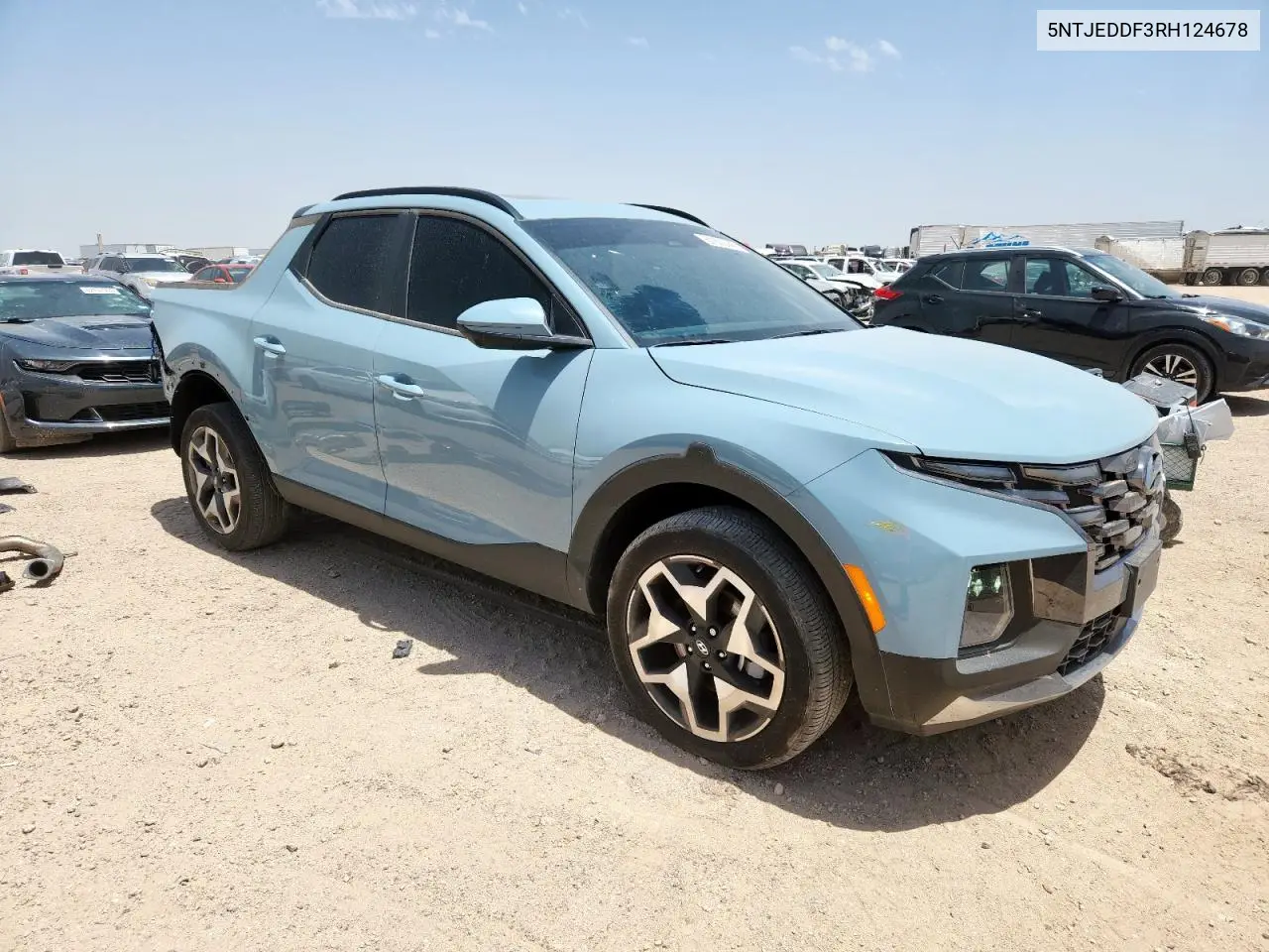 2024 Hyundai Santa Cruz Limited VIN: 5NTJEDDF3RH124678 Lot: 61902045