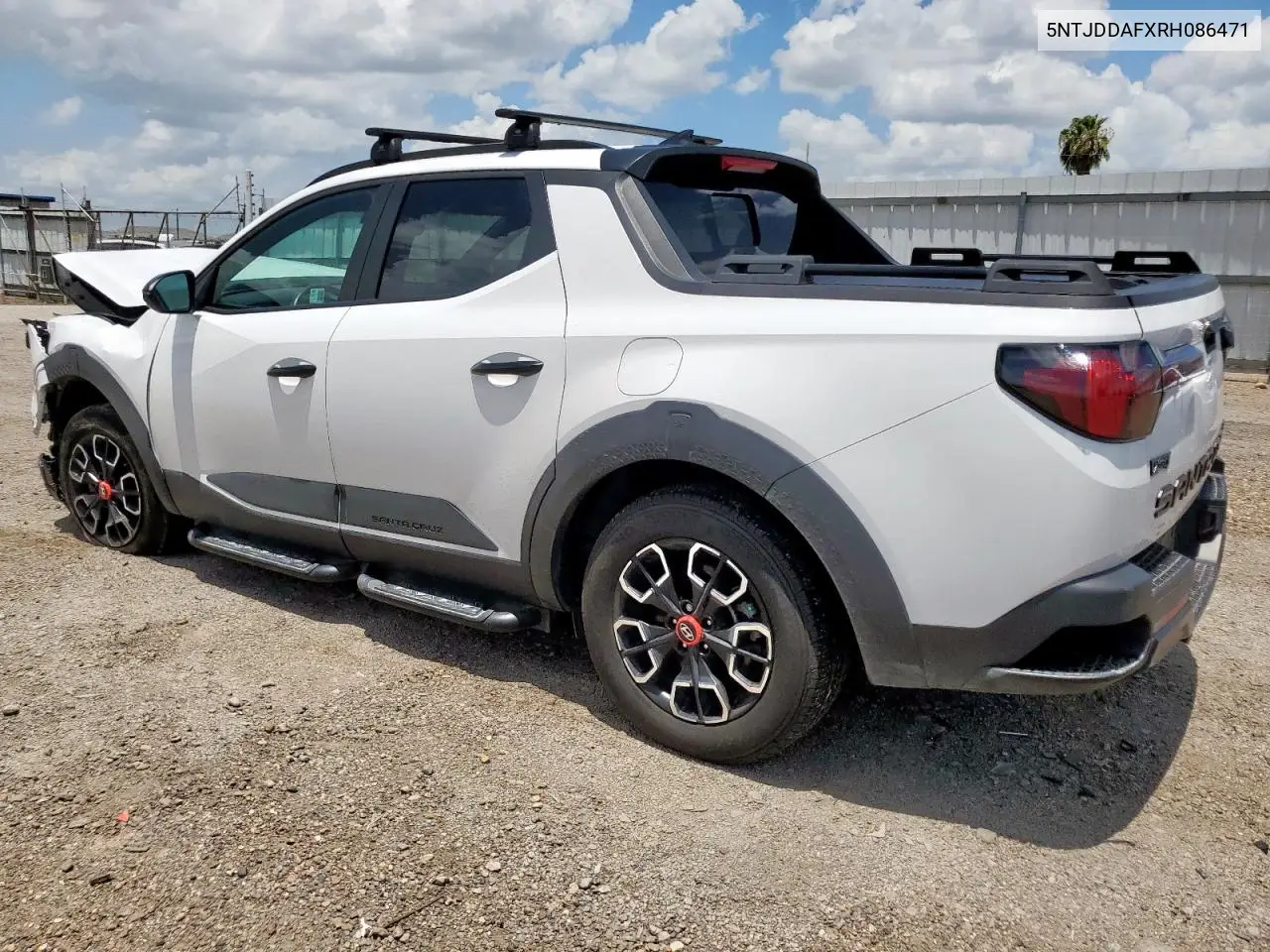 2024 Hyundai Santa Cruz Xrt VIN: 5NTJDDAFXRH086471 Lot: 62197585