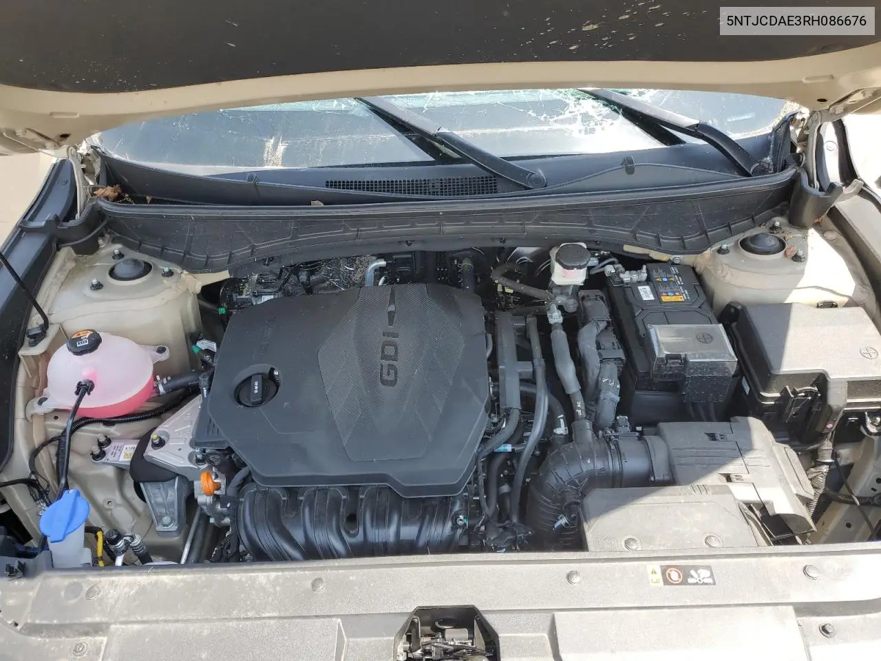 2024 Hyundai Santa Cruz Sel VIN: 5NTJCDAE3RH086676 Lot: 62397765