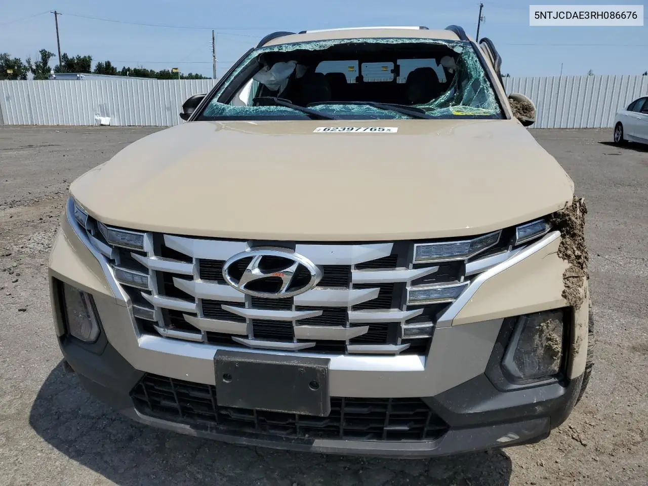 2024 Hyundai Santa Cruz Sel VIN: 5NTJCDAE3RH086676 Lot: 62397765