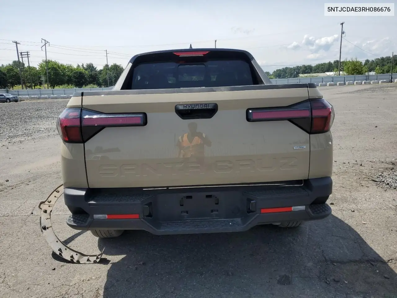 2024 Hyundai Santa Cruz Sel VIN: 5NTJCDAE3RH086676 Lot: 62397765