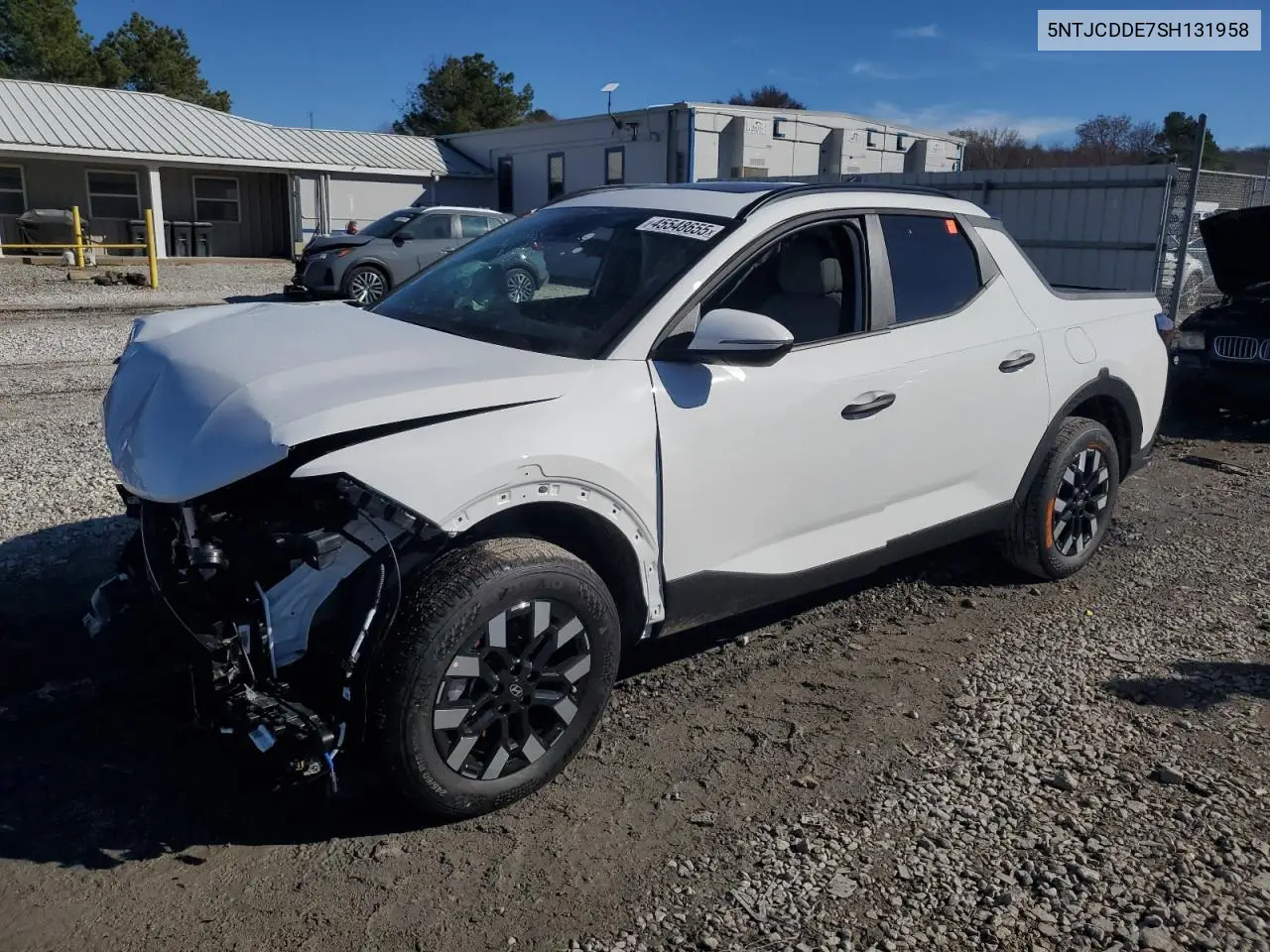 2025 Hyundai Santa Cruz Sel VIN: 5NTJCDDE7SH131958 Lot: 45548655