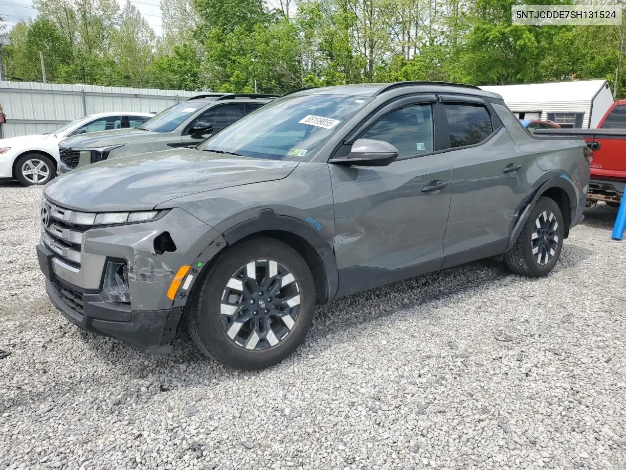 2025 Hyundai Santa Cruz Sel VIN: 5NTJCDDE7SH131524 Lot: 55199055