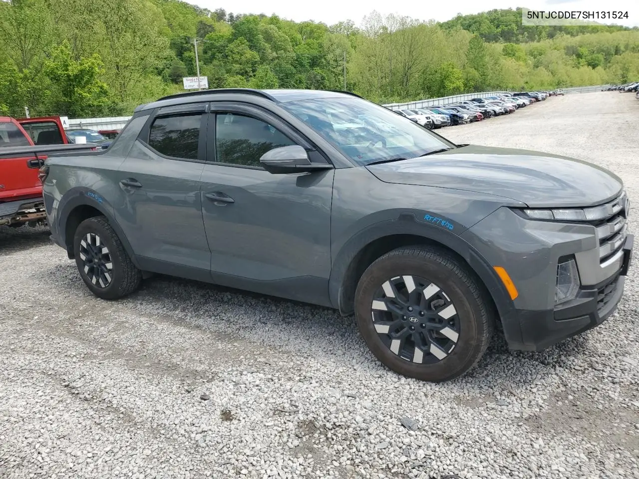 2025 Hyundai Santa Cruz Sel VIN: 5NTJCDDE7SH131524 Lot: 55199055