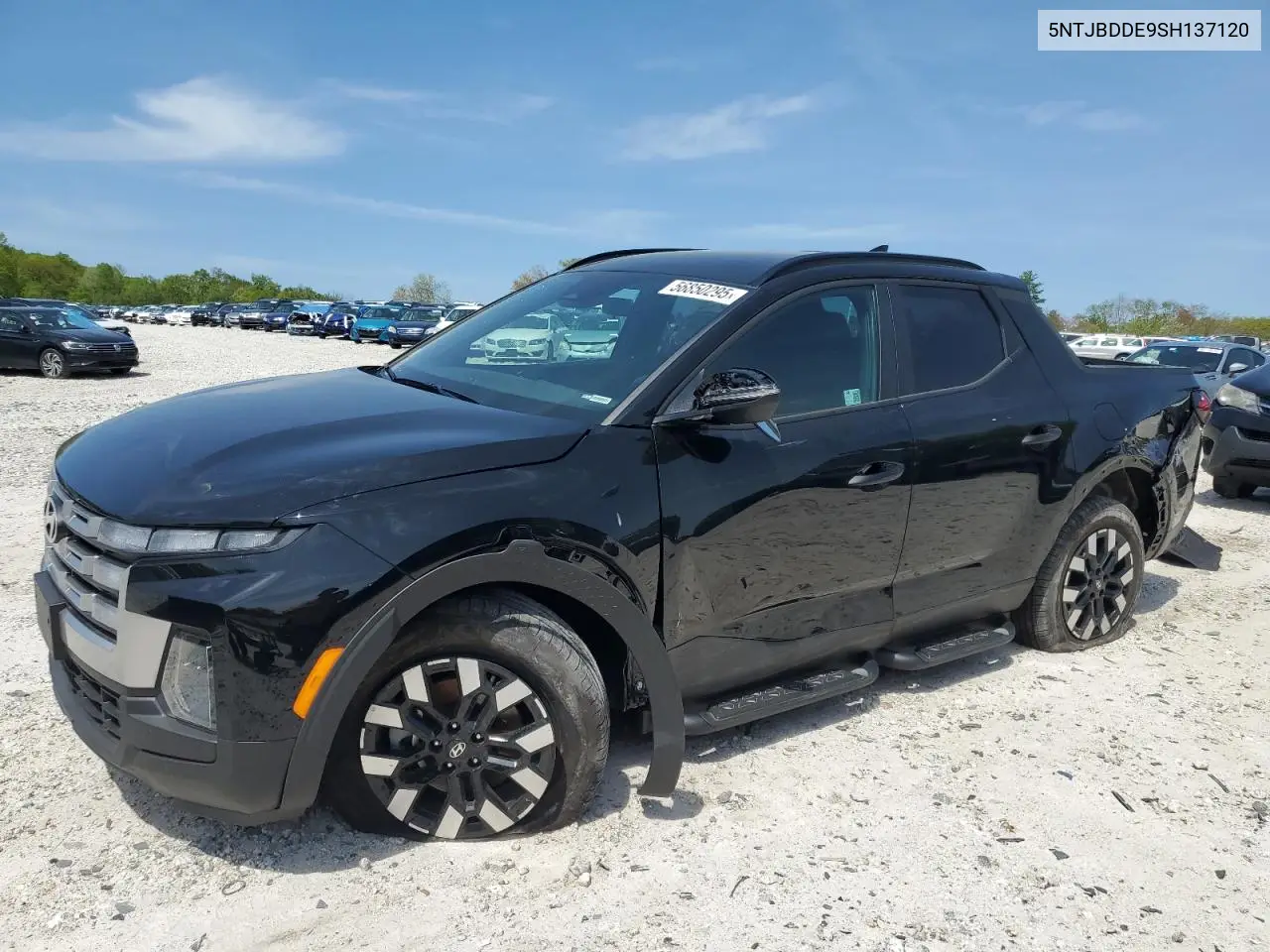 2025 Hyundai Santa Cruz Sel VIN: 5NTJBDDE9SH137120 Lot: 56850295