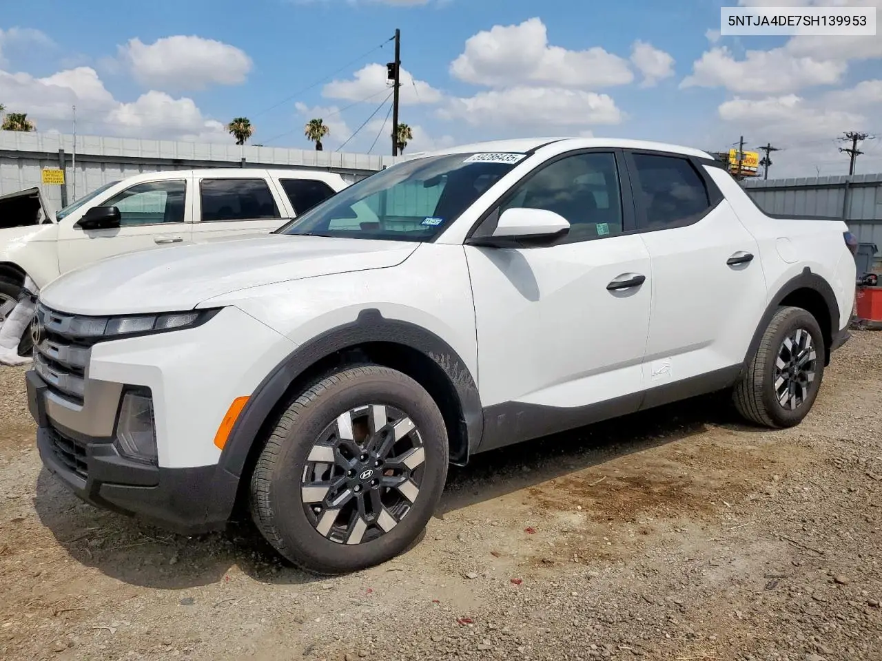 2025 Hyundai Santa Cruz Se VIN: 5NTJA4DE7SH139953 Lot: 59286435
