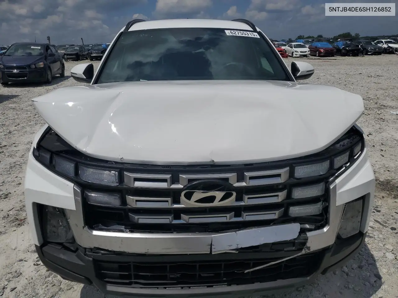 2025 Hyundai Santa Cruz Sel VIN: 5NTJB4DE6SH126852 Lot: 62755315