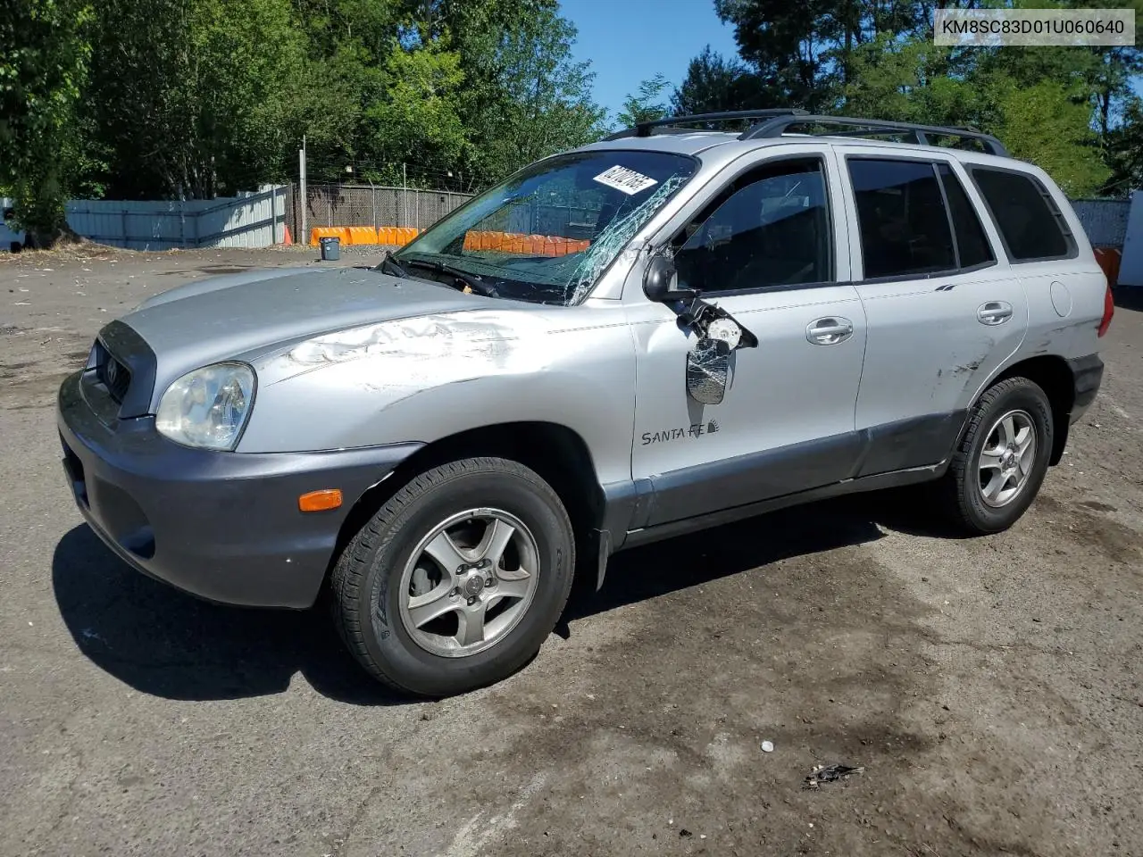 2001 Hyundai Santa Fe Gls VIN: KM8SC83D01U060640 Lot: 62702165