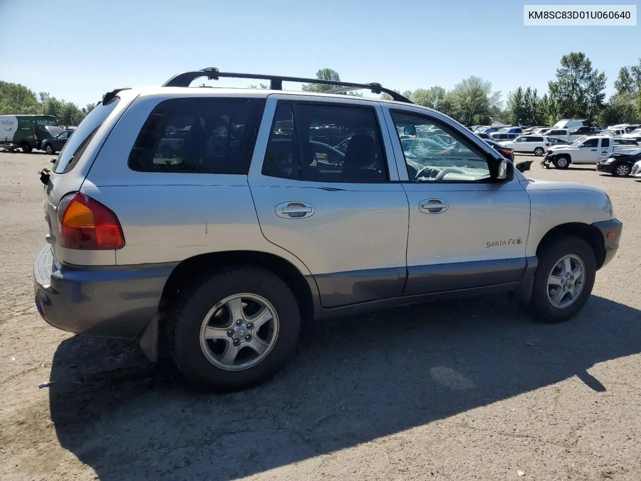 2001 Hyundai Santa Fe Gls VIN: KM8SC83D01U060640 Lot: 62702165