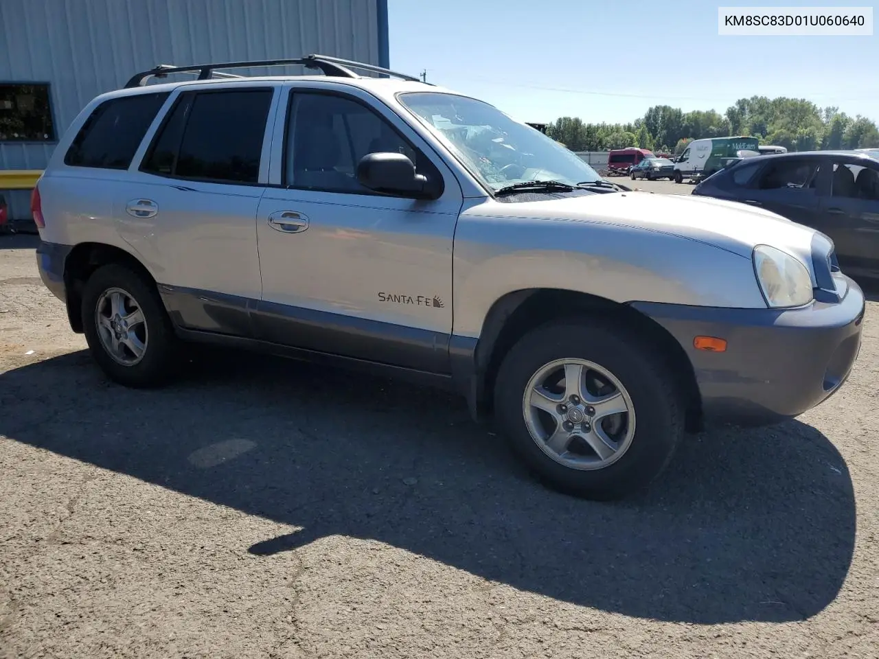 2001 Hyundai Santa Fe Gls VIN: KM8SC83D01U060640 Lot: 62702165
