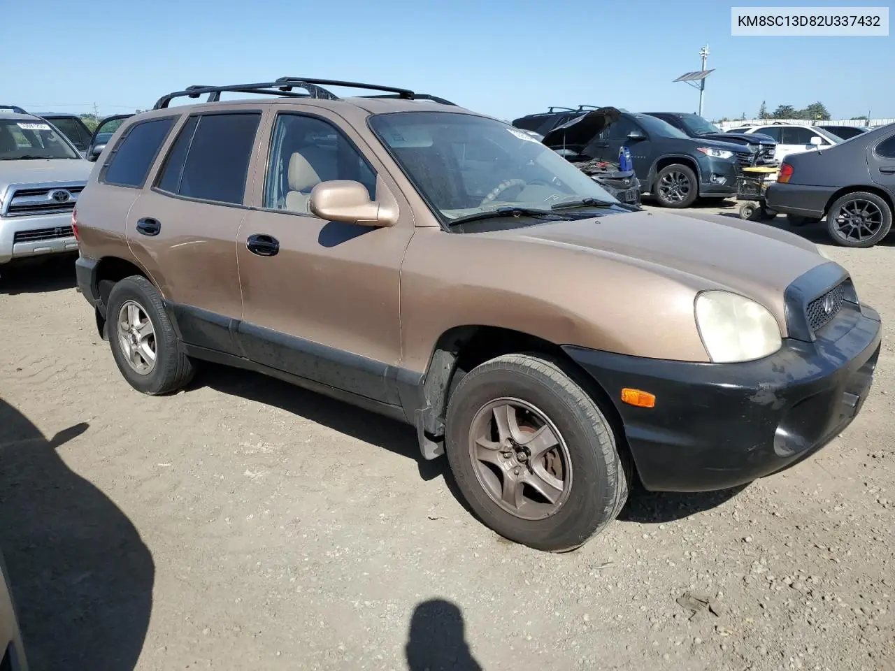 2002 Hyundai Santa Fe Gls VIN: KM8SC13D82U337432 Lot: 52958435