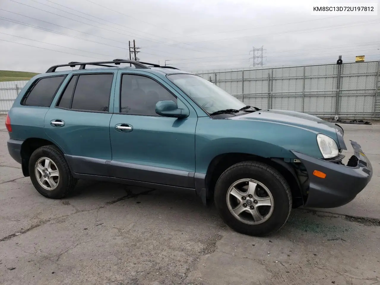 2002 Hyundai Santa Fe Gls VIN: KM8SC13D72U197812 Lot: 53863915