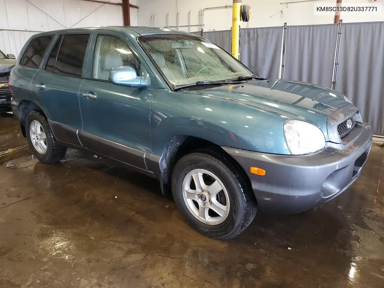 2002 Hyundai Santa Fe Gls VIN: KM8SC13D82U337771 Lot: 55555785
