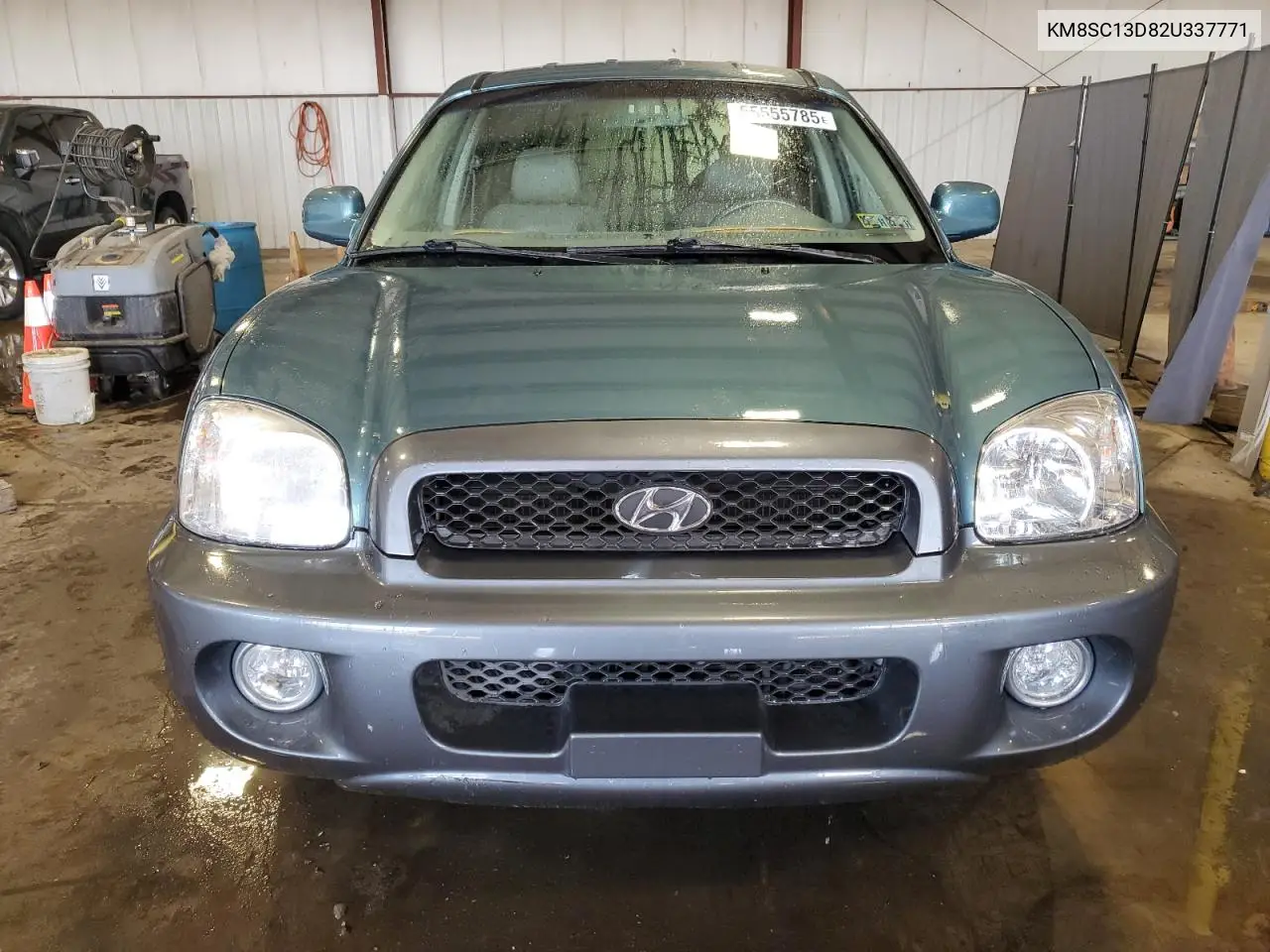 2002 Hyundai Santa Fe Gls VIN: KM8SC13D82U337771 Lot: 55555785