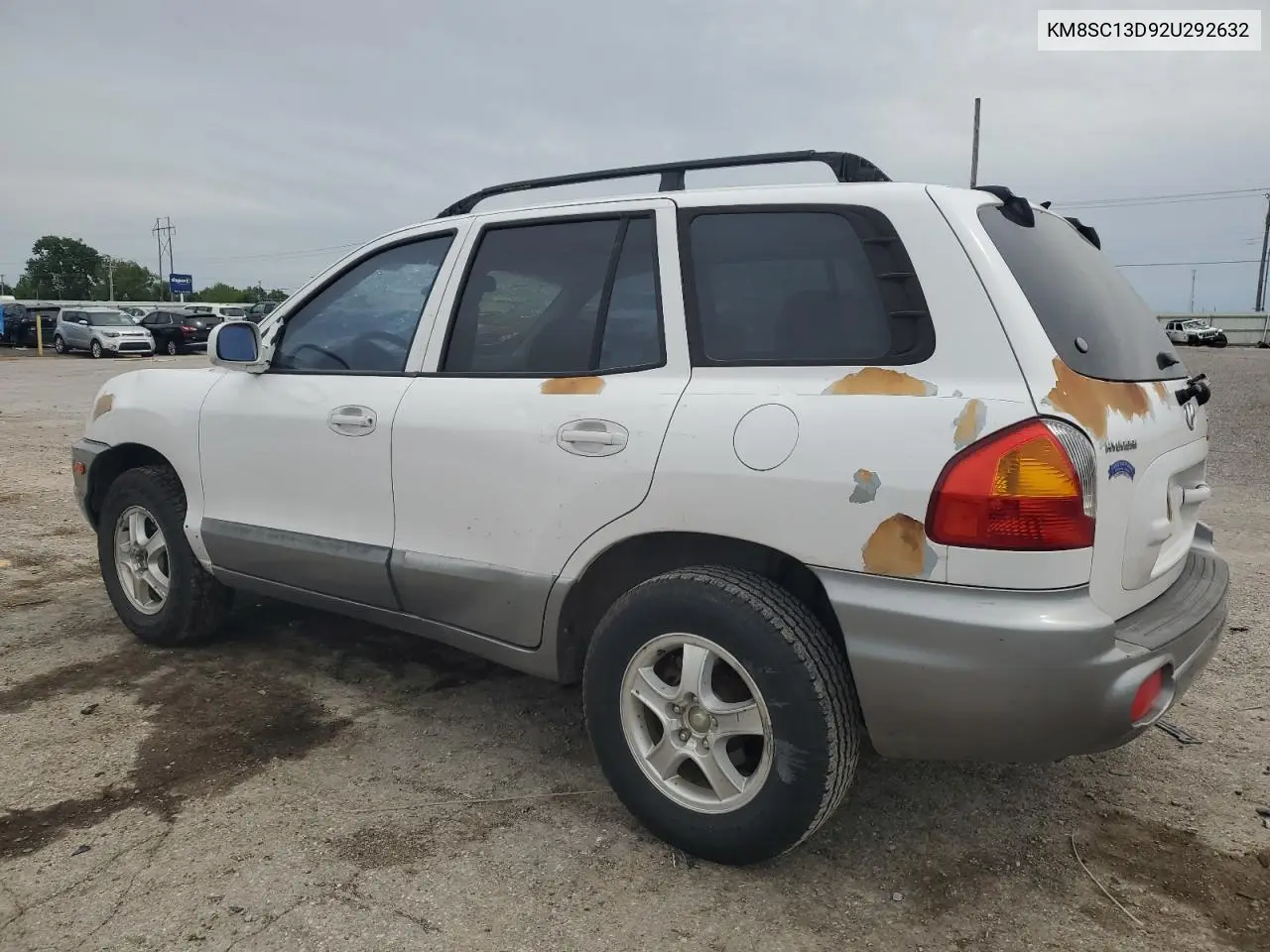2002 Hyundai Santa Fe Gls VIN: KM8SC13D92U292632 Lot: 55688595
