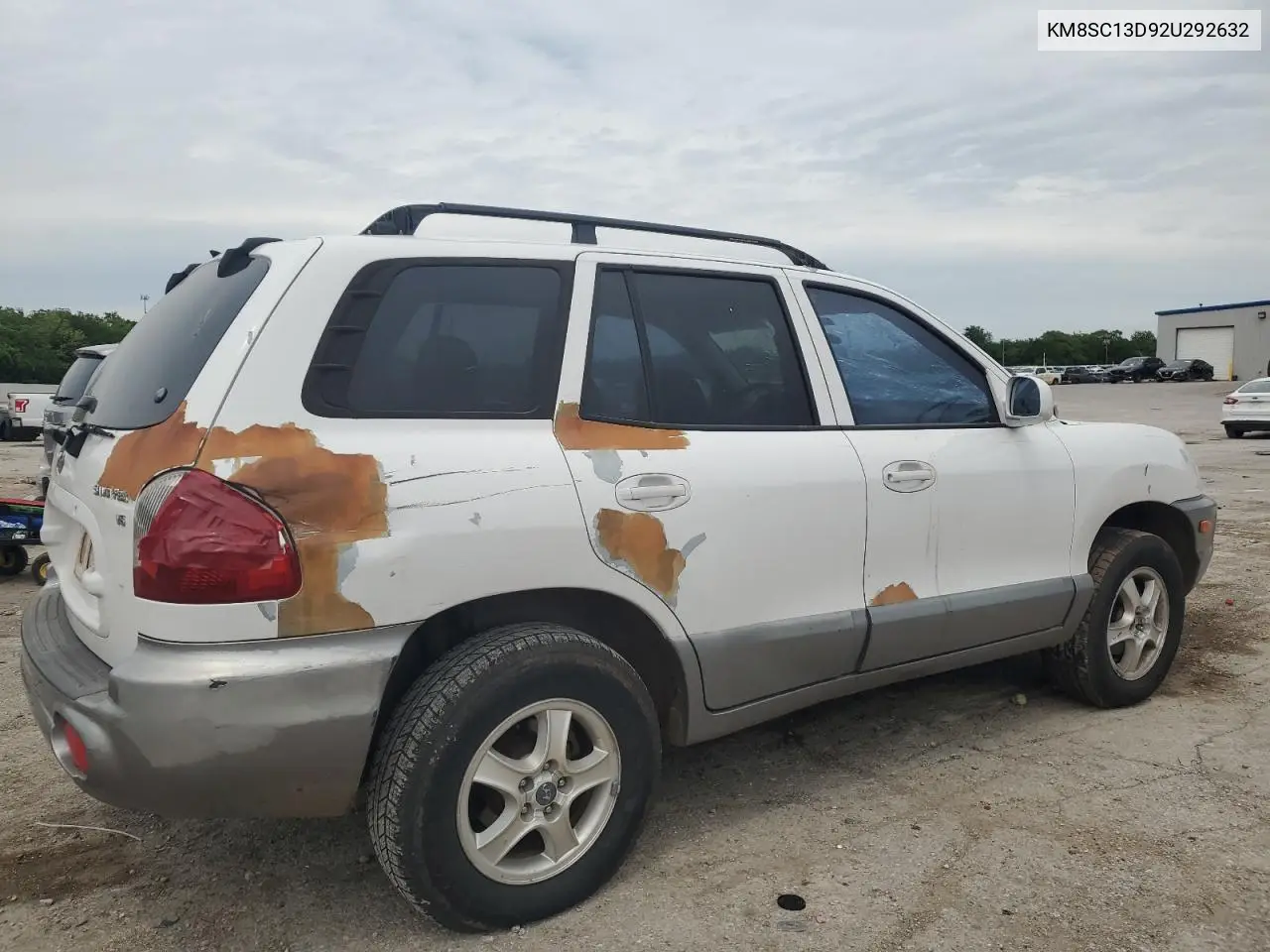 2002 Hyundai Santa Fe Gls VIN: KM8SC13D92U292632 Lot: 55688595