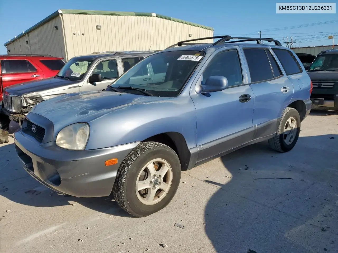 2002 Hyundai Santa Fe Gls VIN: KM8SC13D12U236331 Lot: 56465815