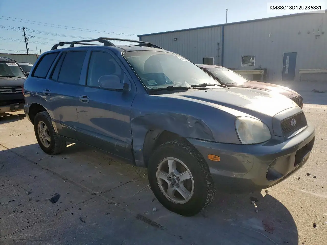 2002 Hyundai Santa Fe Gls VIN: KM8SC13D12U236331 Lot: 56465815