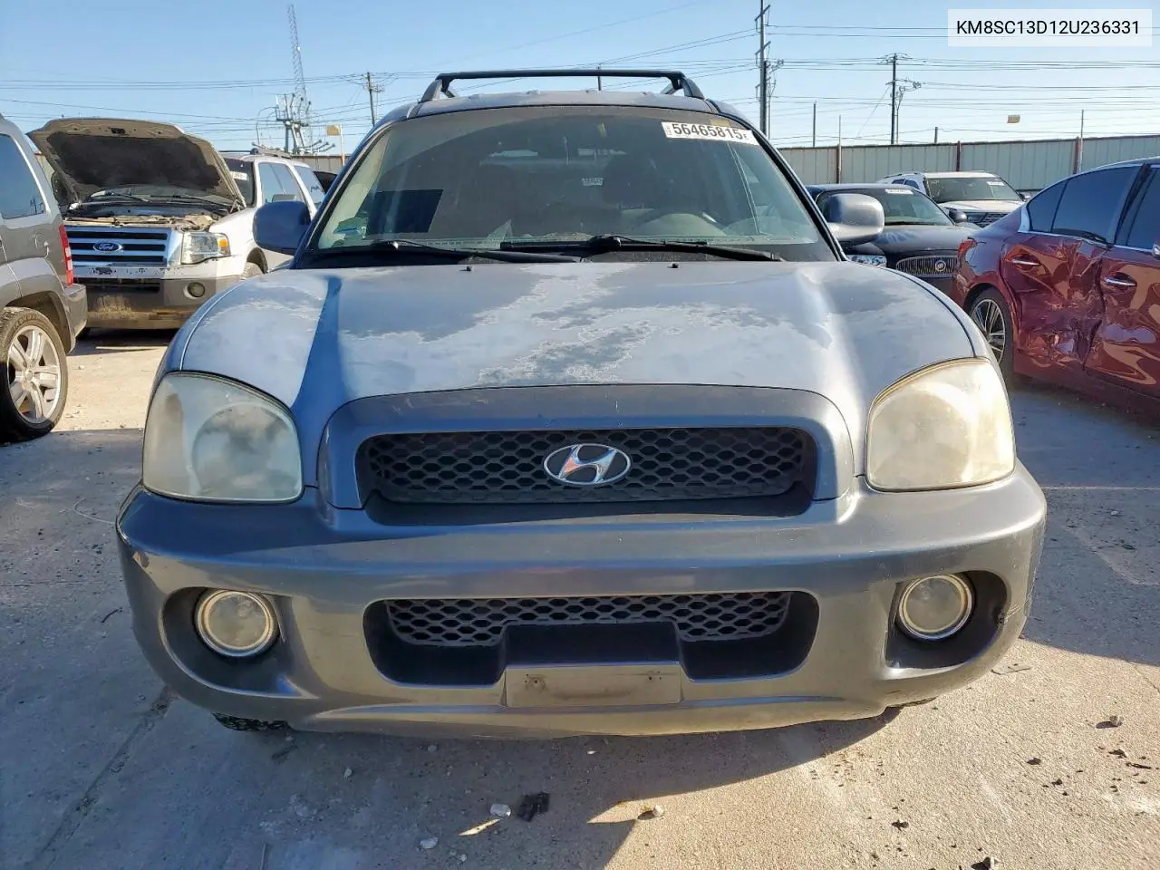 2002 Hyundai Santa Fe Gls VIN: KM8SC13D12U236331 Lot: 56465815