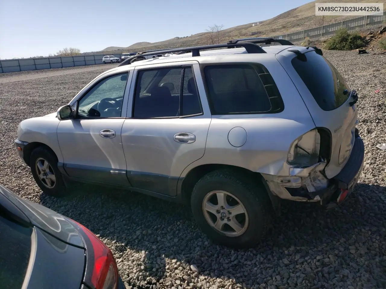 2003 Hyundai Santa Fe Gls VIN: KM8SC73D23U442536 Lot: 53171725
