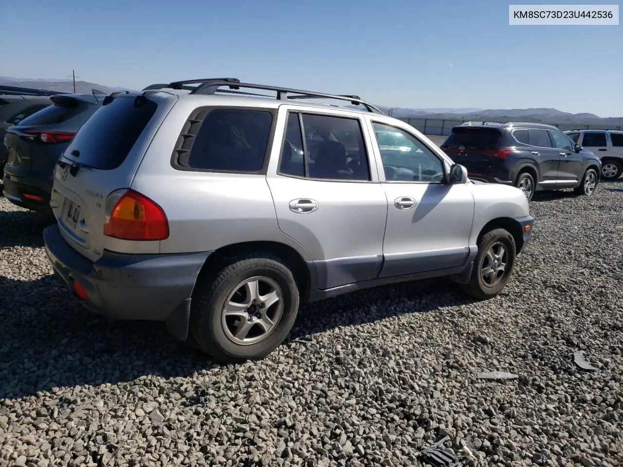2003 Hyundai Santa Fe Gls VIN: KM8SC73D23U442536 Lot: 53171725
