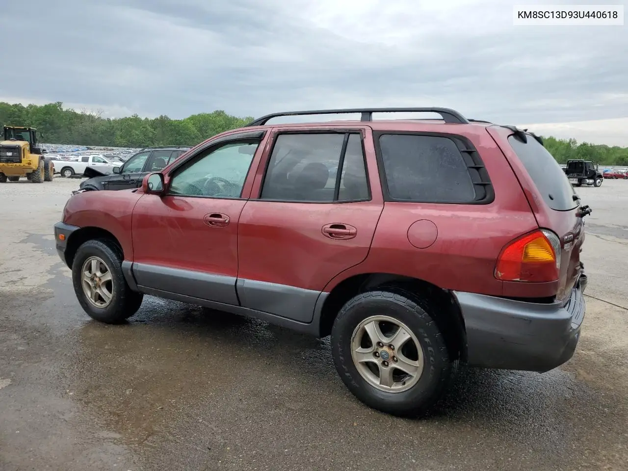 2003 Hyundai Santa Fe Gls VIN: KM8SC13D93U440618 Lot: 54324765