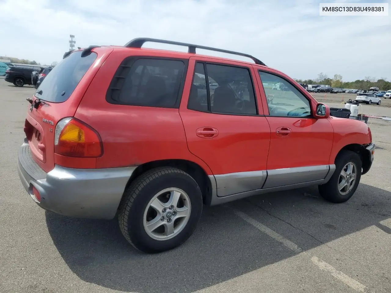 2003 Hyundai Santa Fe Gls VIN: KM8SC13D83U498381 Lot: 55393305