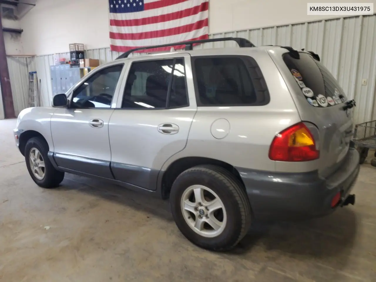 2003 Hyundai Santa Fe Gls VIN: KM8SC13DX3U431975 Lot: 56180275