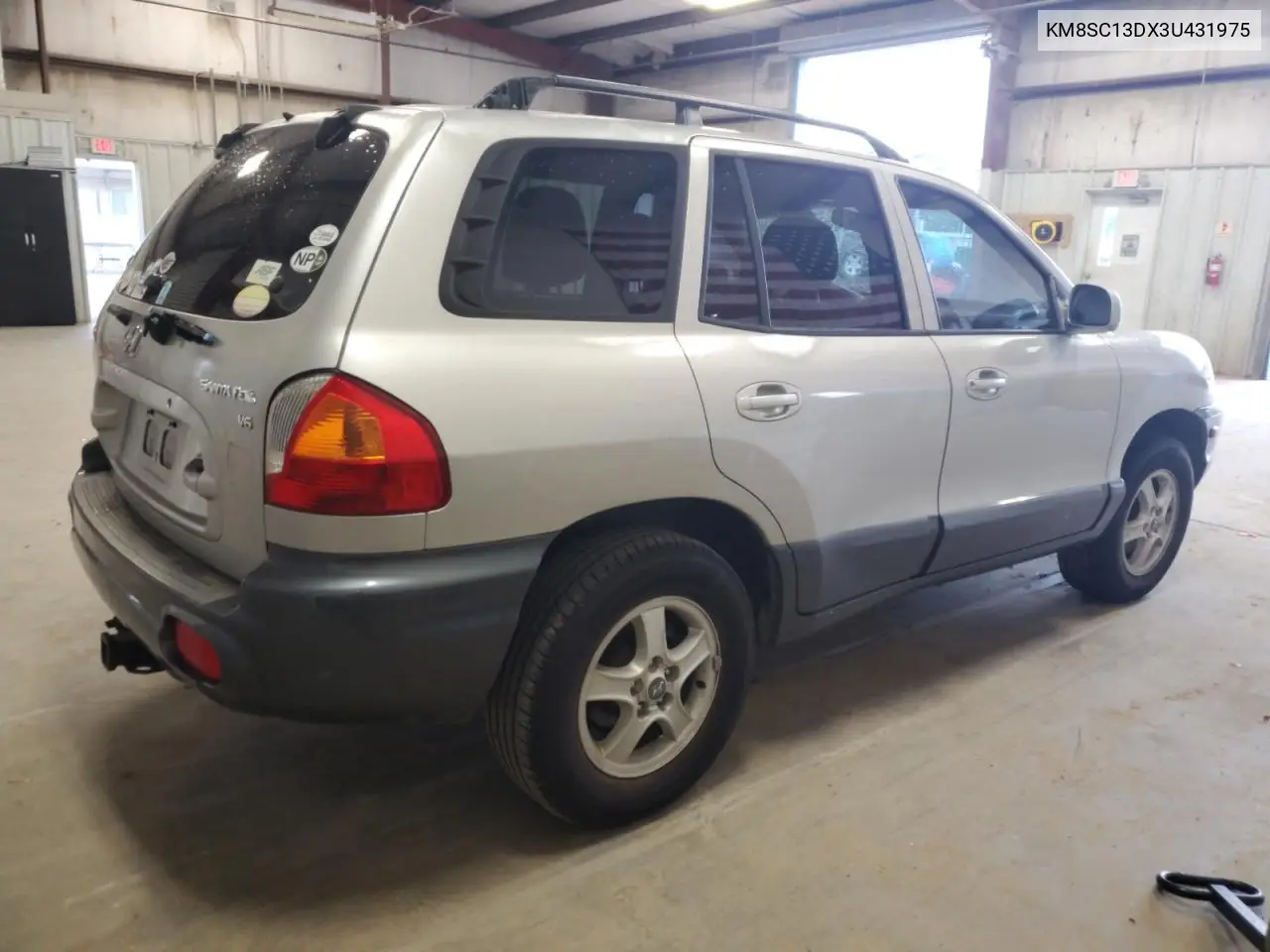 2003 Hyundai Santa Fe Gls VIN: KM8SC13DX3U431975 Lot: 56180275