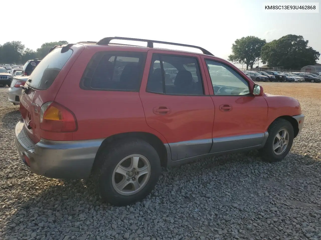 2003 Hyundai Santa Fe Gls VIN: KM8SC13E93U462868 Lot: 59772985