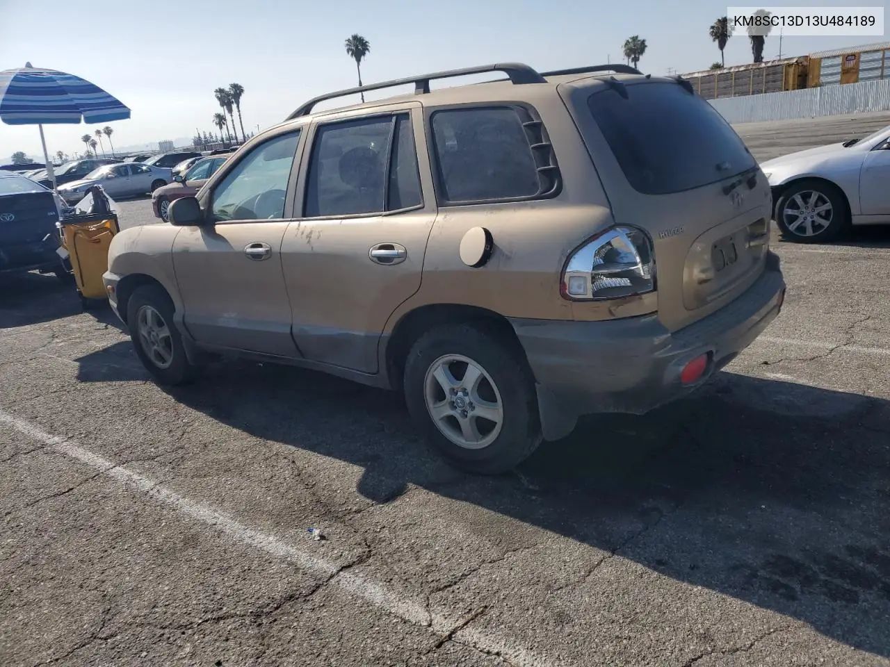 2003 Hyundai Santa Fe Gls VIN: KM8SC13D13U484189 Lot: 59818825